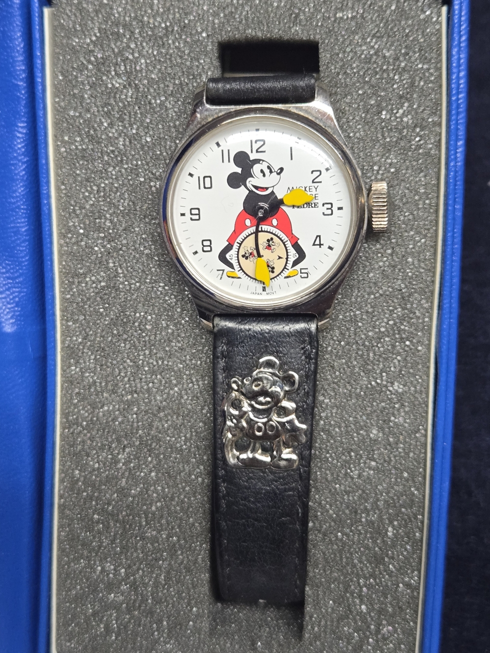 Disney Mickey Mouse watch By Padre, Limited Edition Replica Of The 1933 Original